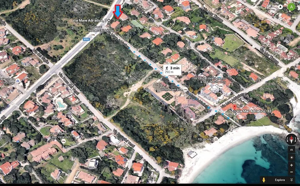 Tatil Evi Il Fenicottero Rosa Villa Olbia İtalya